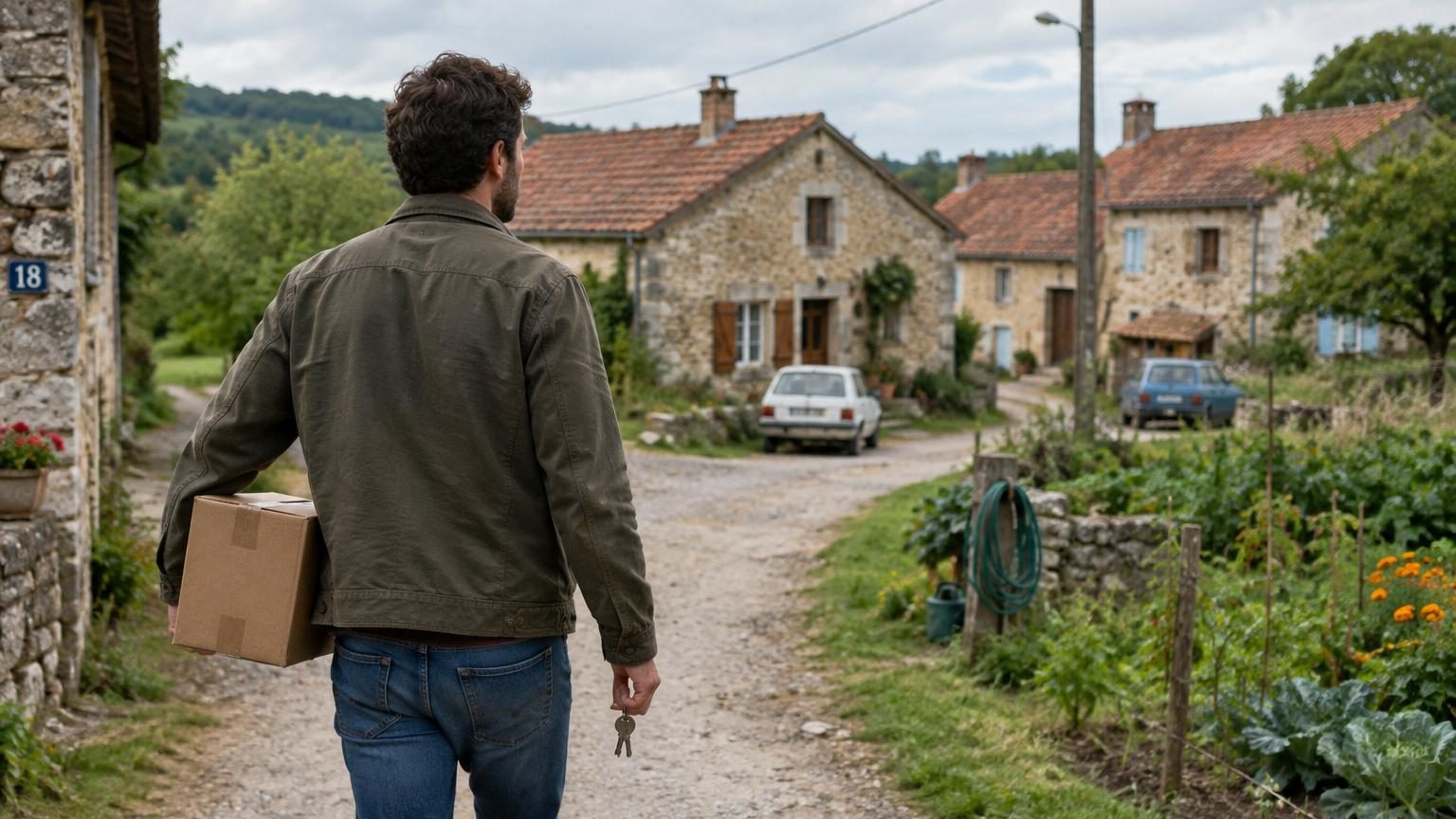 À 32 ans, il quitte tout pour un village de 18 habitants : « Ici, nous payons 5 euros par an pour l'eau et 18 euros par mois pour l'électricité »