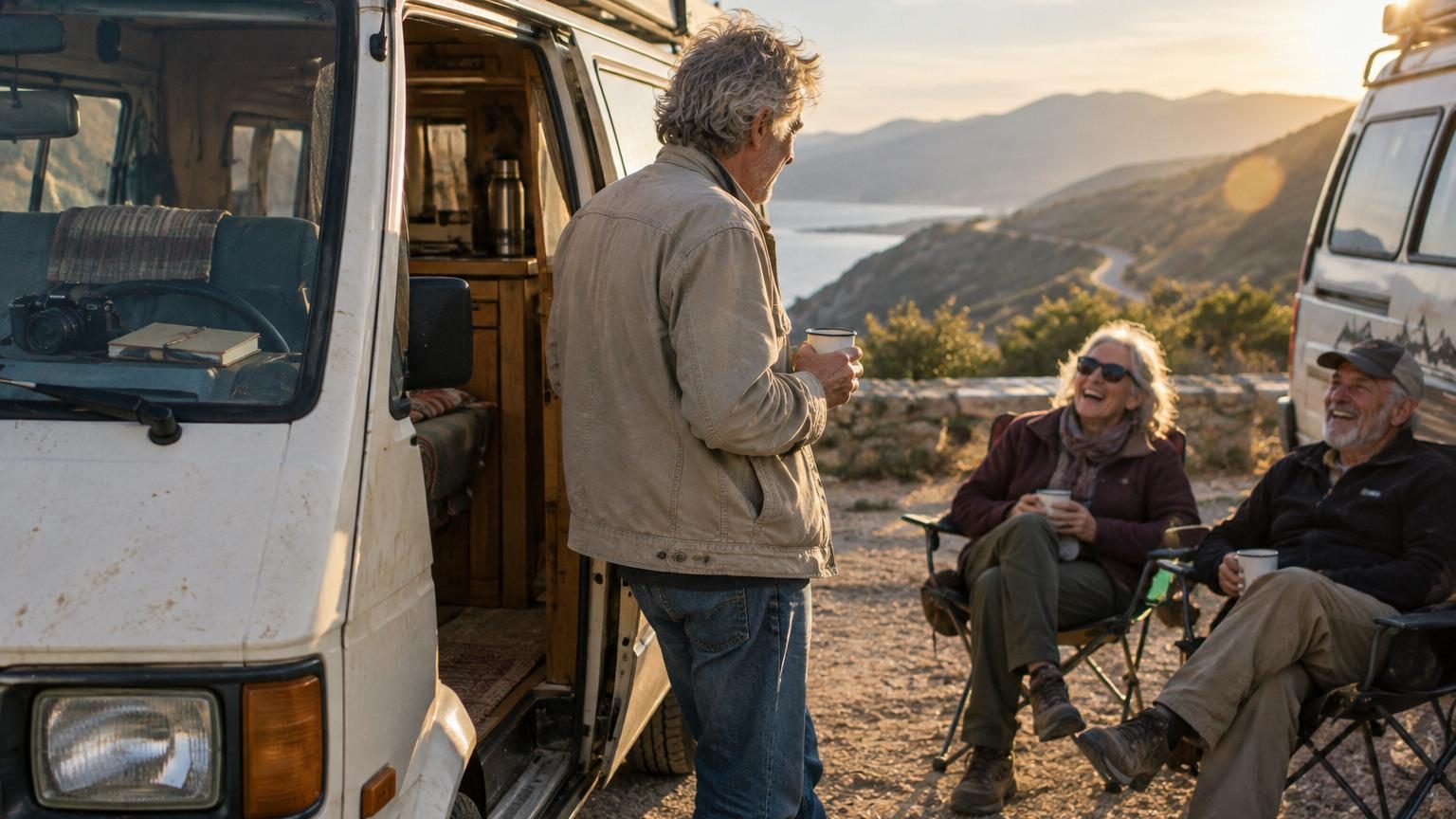 À 61 ans, il quitte tout pour parcourir l’Europe en camping-car : au bout de 20 000 kilomètres, ce sont ses rencontres qui lui donnent envie de changer de route