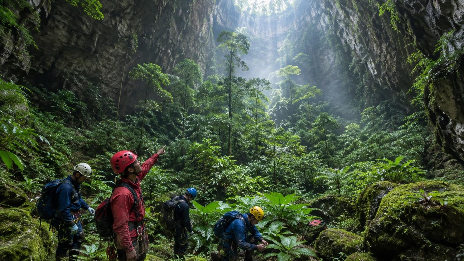À 626 mètres sous terre, des scientifiques découvrent une forêt cachée en Chine : ce qu'elle abrite après 100 000 années d'isolement