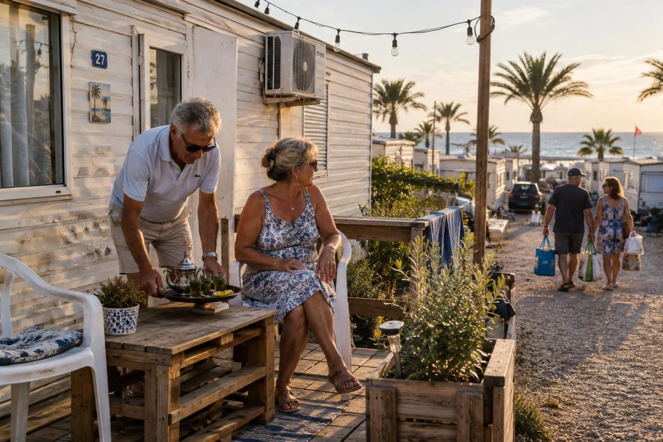À 65 ans, Patrick et Nicole passent six mois par an en mobil-home au Maroc : ce qui leur a coûté 45 000 euros