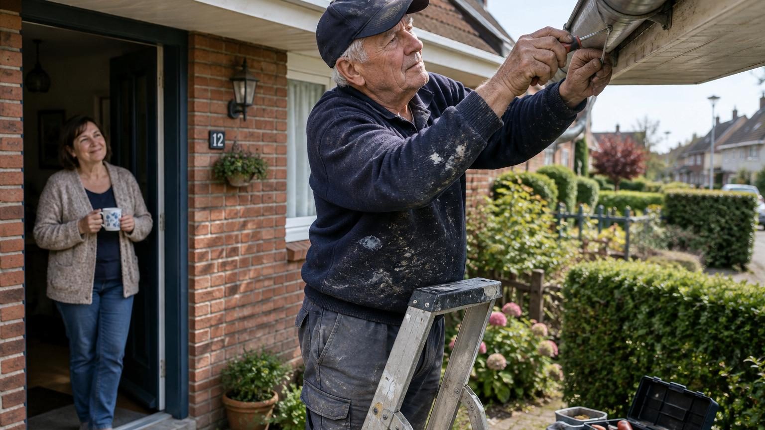 À 76 ans, il continue de réparer les maisons de ses voisins : « Ça me rapporte peu, mais je ne pourrais pas arrêter »