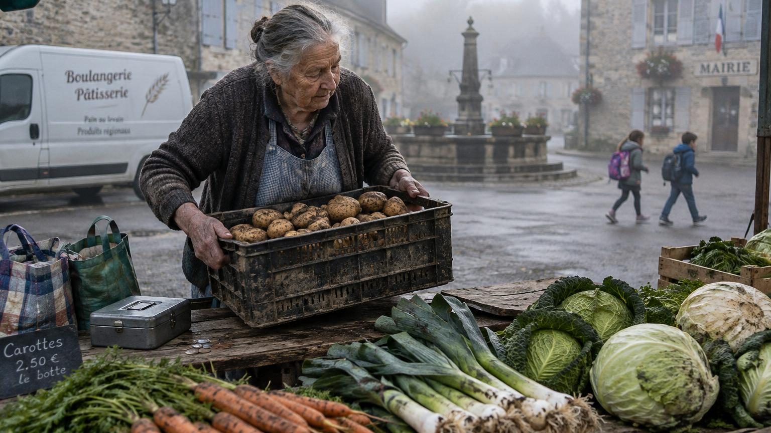 À 78 ans, Beatrice vend encore des légumes au village : « J'ai travaillé toute ma vie et je n'ai plus rien de garanti »