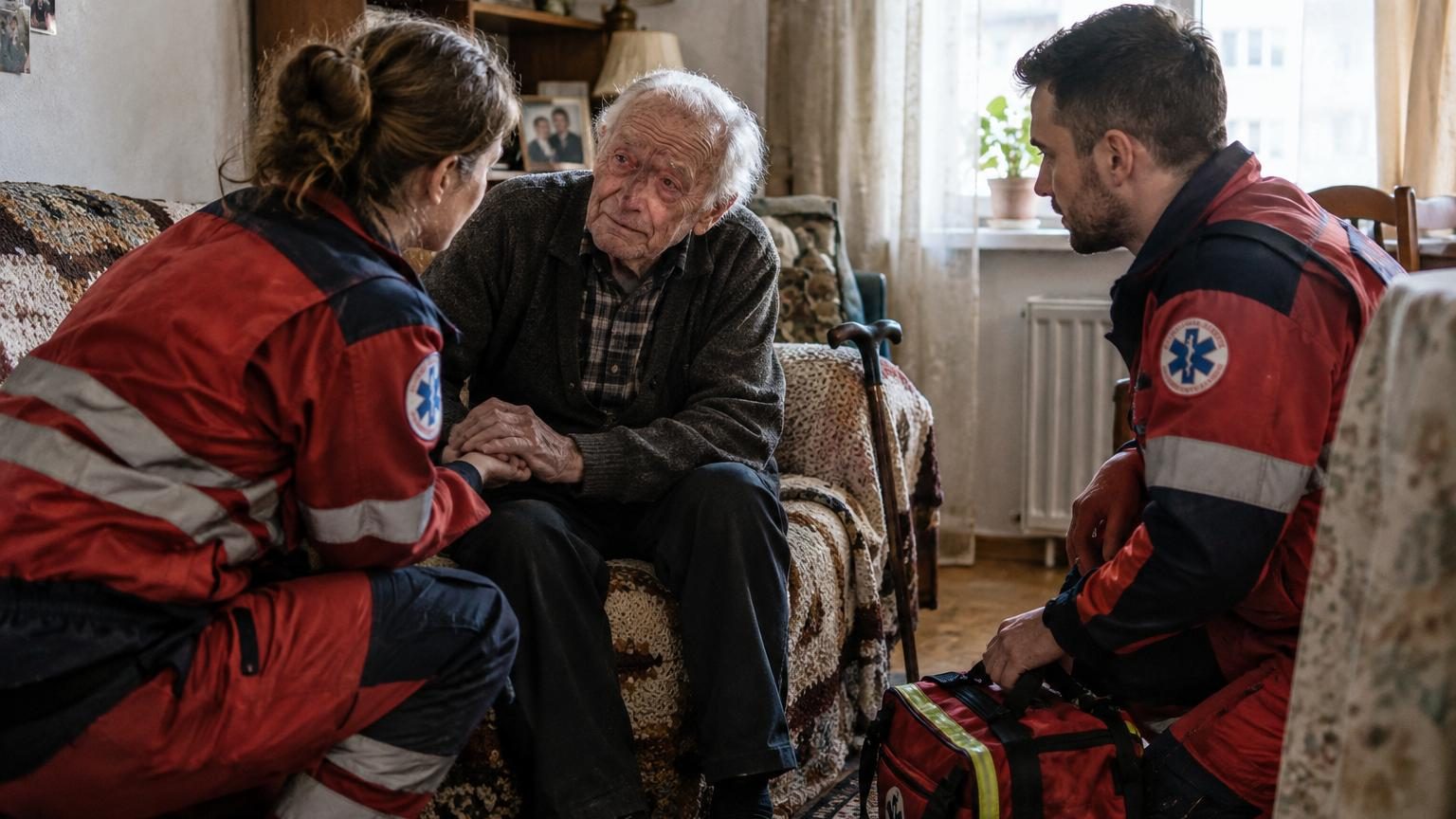 À 84 ans, il appelle le 112 et dit « je me sens seul » : voici ce que les secours ont fait en arrivant chez lui