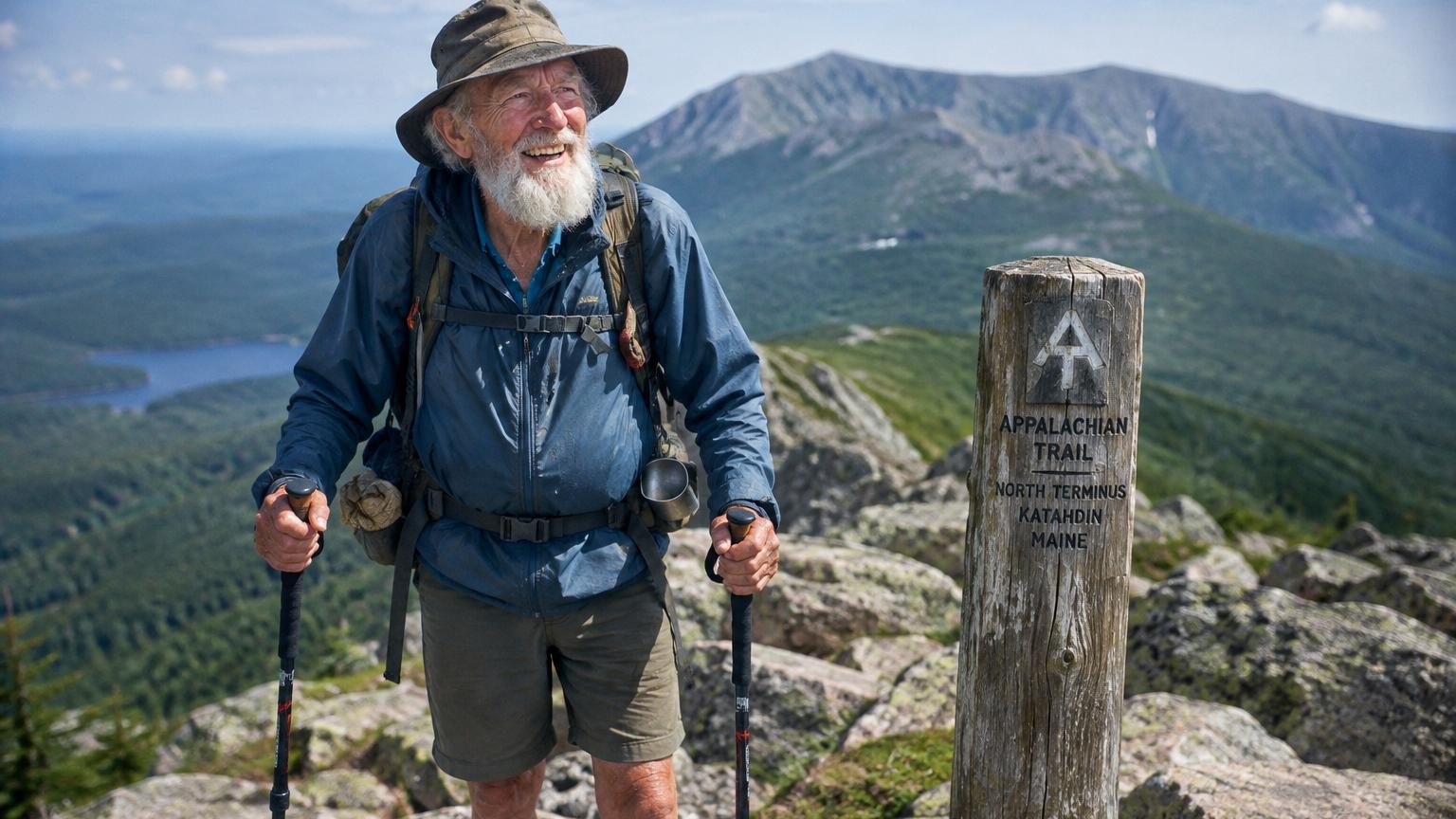 À 91 ans, il devient le plus vieux randonneur à boucler les 3 500 km du sentier des Appalaches