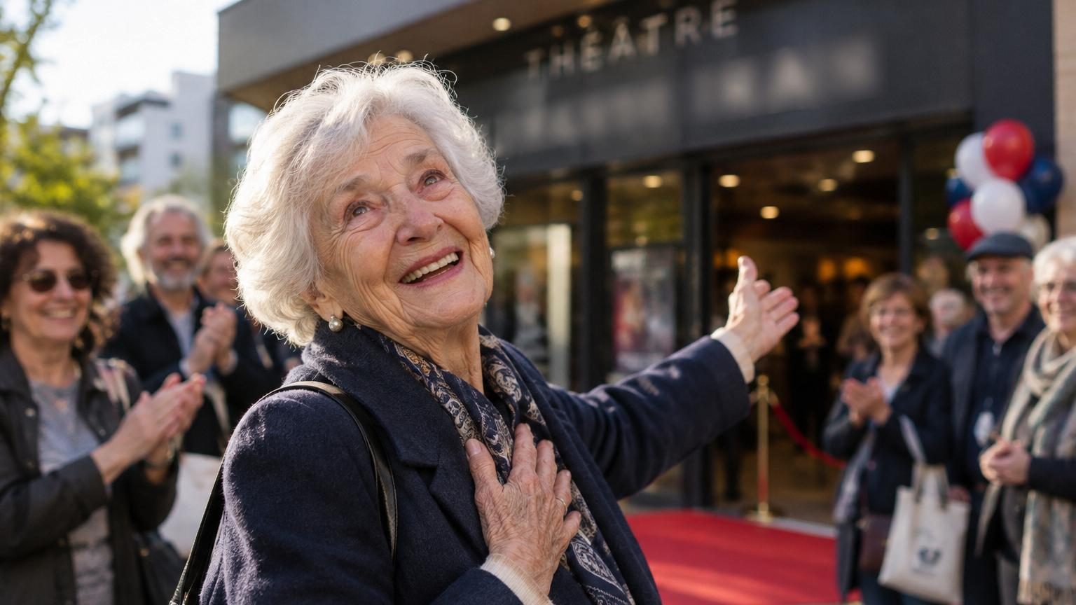 À 98 ans, Line Renaud voit son nom inscrit sur un théâtre du Val-de-Marne : sa réaction mêle émotion et malice