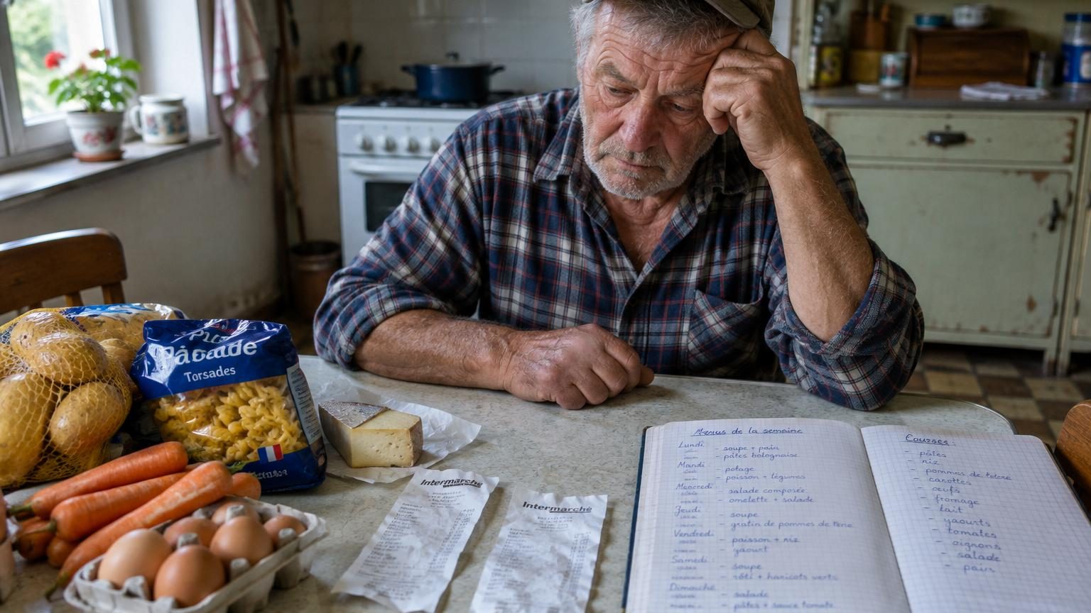 À plus de 70 ans, cet ancien agriculteur de Dordogne vit avec 60 € de courses pour quinze jours : "Je ne pensais pas que..."