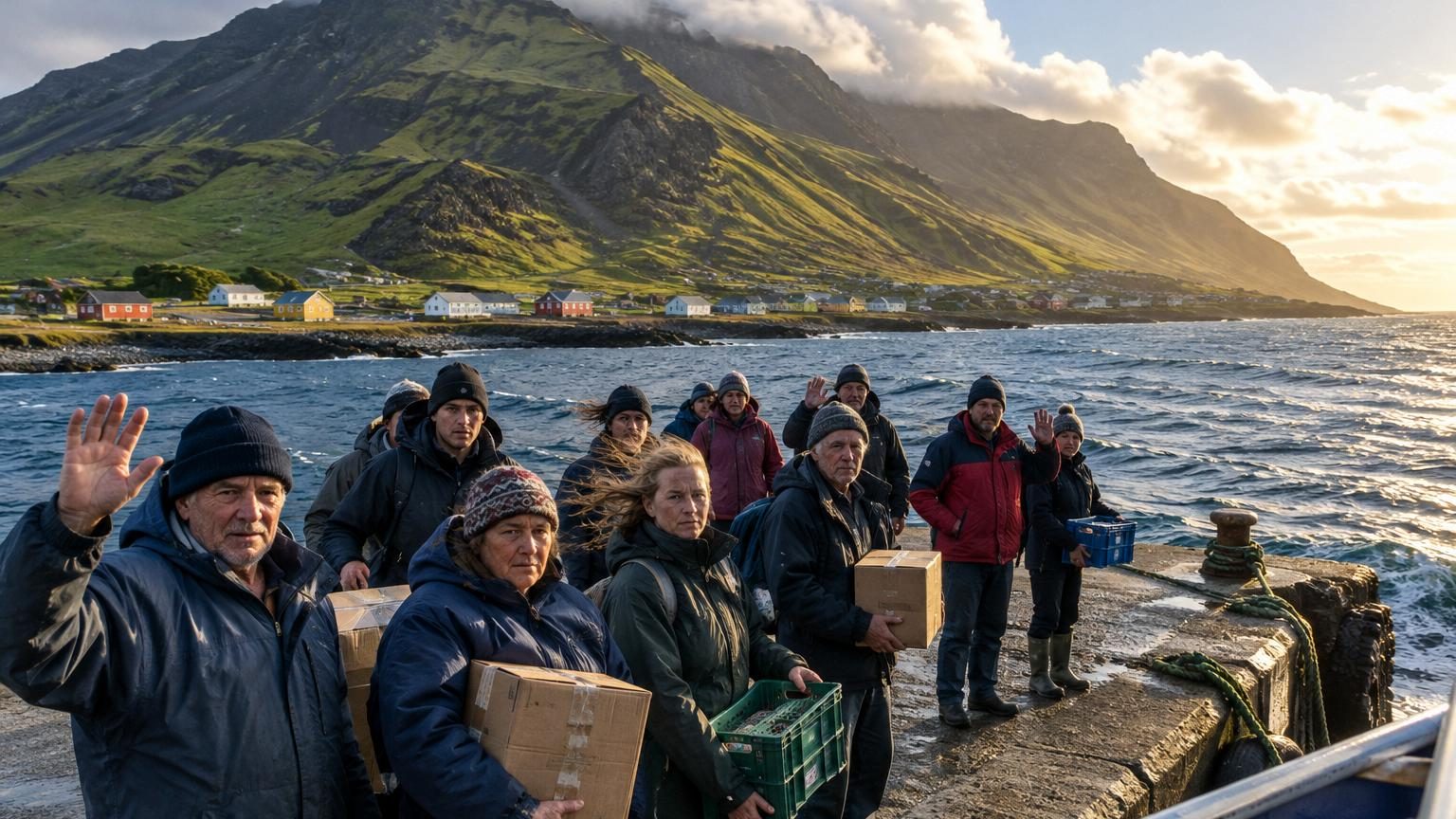À près de 2 400 kilomètres de toute terre habitée : voici l'île la plus isolée du monde, et ses habitants n'ont qu'un moyen d'en partir