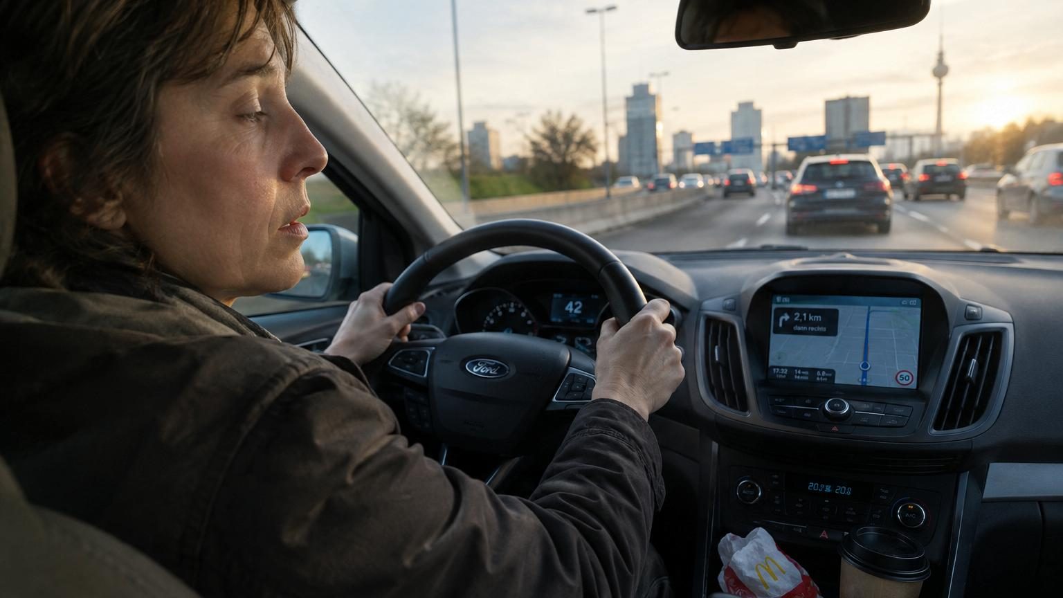 À quelle heure les automobilistes font-ils le plus d'erreurs au volant : ce n'est pas seulement aux heures de pointe