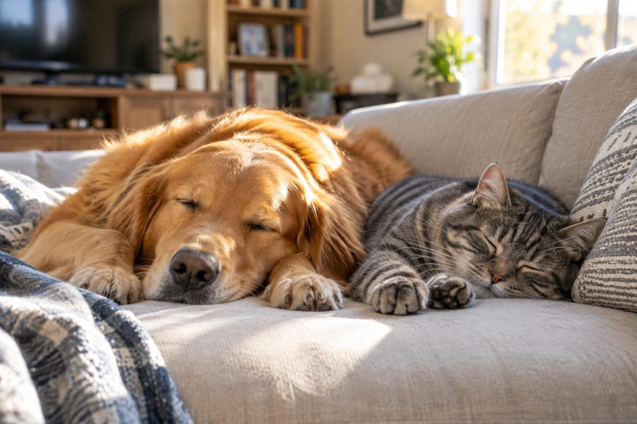 À quoi rêvent les chiens et les chats pendant leur sommeil : ce que les scientifiques ont découvert