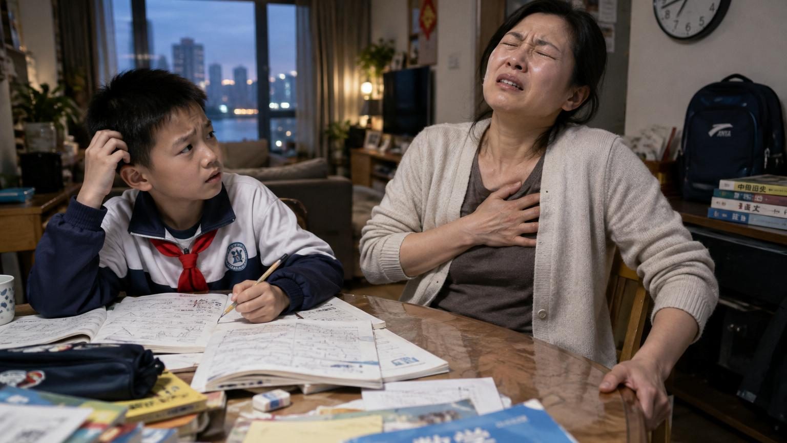 Aider ses enfants à faire les devoirs : en Chine, de plus en plus de parents finissent aux urgences pour crise cardiaque ou AVC