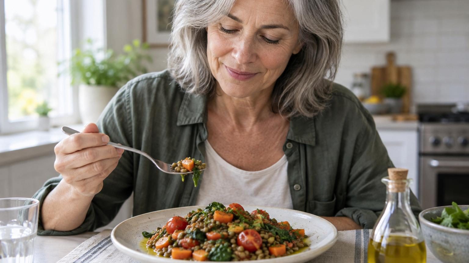 Anna Serra, nutritionniste : « À 60 ans, un plat de lentilles, légumes et huile d'olive » protège le muscle mieux que bien des super-aliments