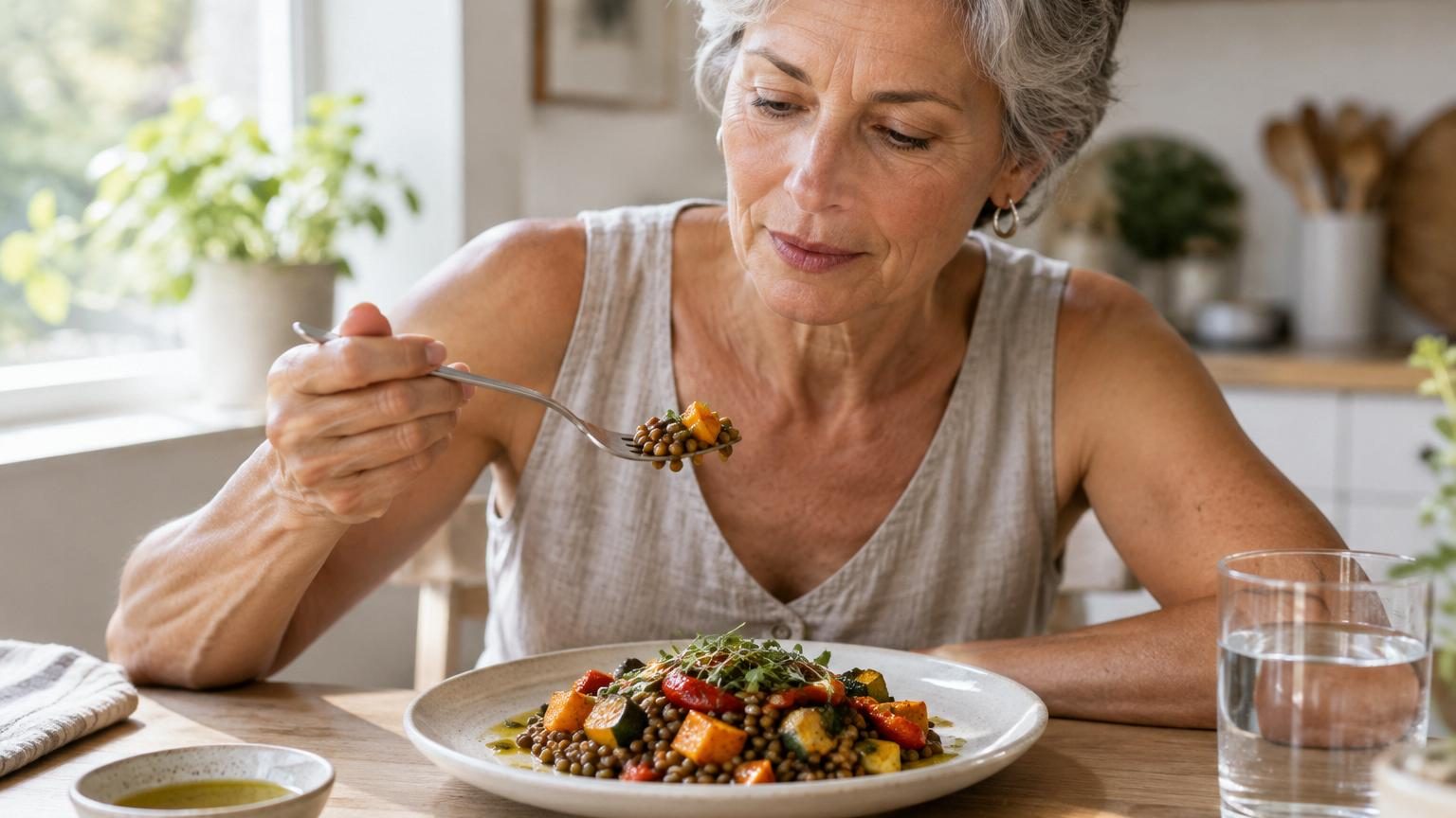 Anna Serra, nutritionniste : « À 60 ans, un plat de lentilles, légumes et huile d'olive » protège le muscle mieux que bien des super-aliments