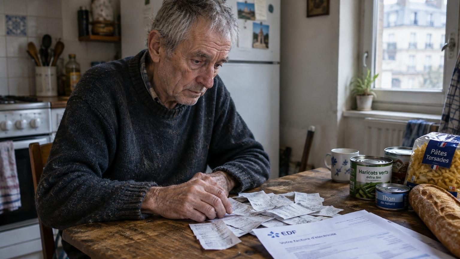 Anthony, retraité avec 1 000 € par mois : « Tout passe dans l'achat de la nourriture et de l'électricité »