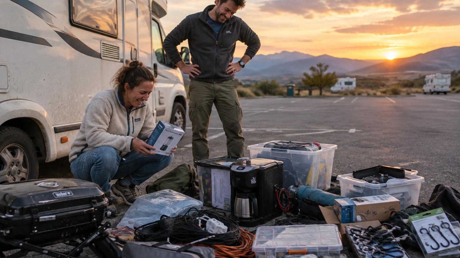 Après 18 000 kilomètres en camping-car, ils dressent la liste des achats qu’ils ne referaient jamais