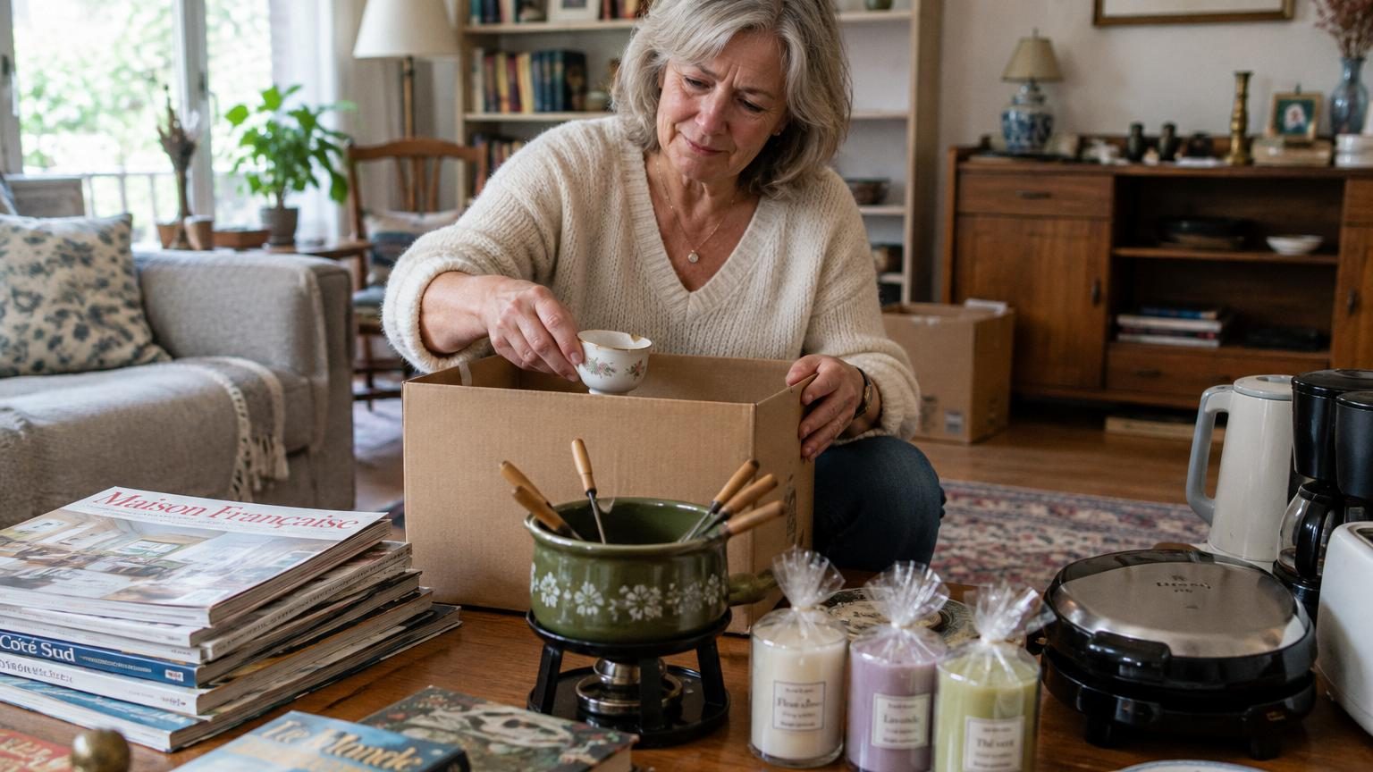 Après 42 ans de travail, cette retraitée décide de réduire drastiquement ses possessions : « J’ai commencé par vendre ce que je n’avais pas utilisé depuis des années »