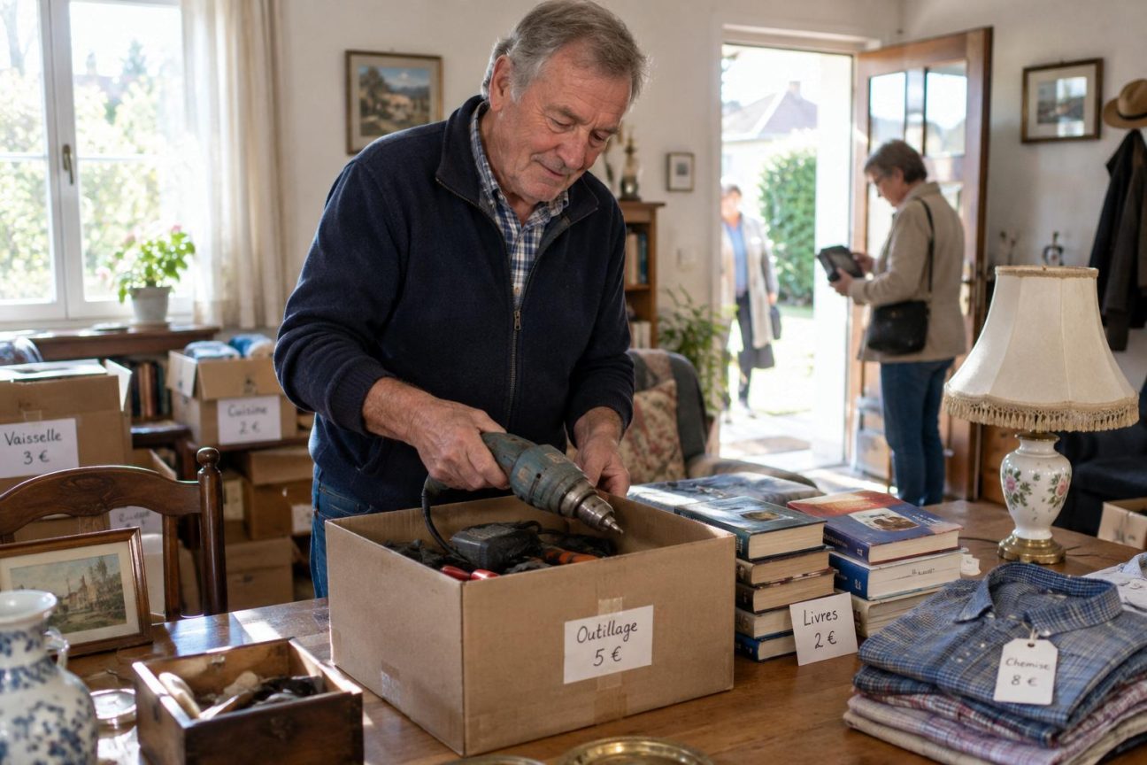Après 44 ans de travail, ce retraité vend une partie de ses affaires : « Je me suis rendu compte que je possédais beaucoup trop de choses »