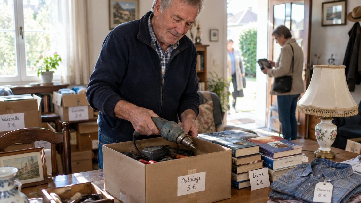 Après 44 ans de travail, ce retraité vend une partie de ses affaires : « Je me suis rendu compte que je possédais beaucoup trop de choses »