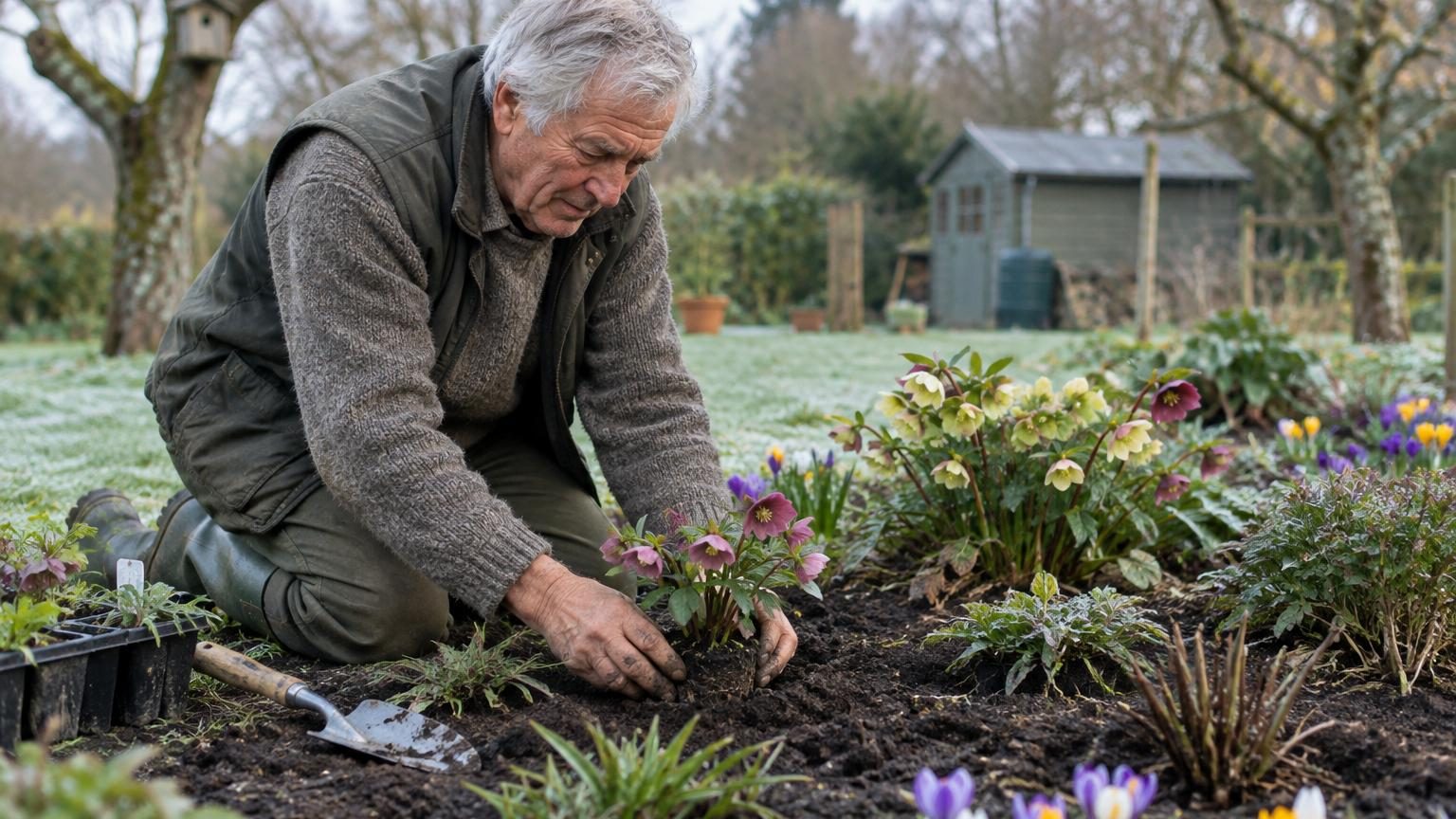 Après 50 ans de jardinage, il révèle les vivaces à planter à la fin de l&rsquo;hiver : elles fleurissent pendant des décennies sans être replantées