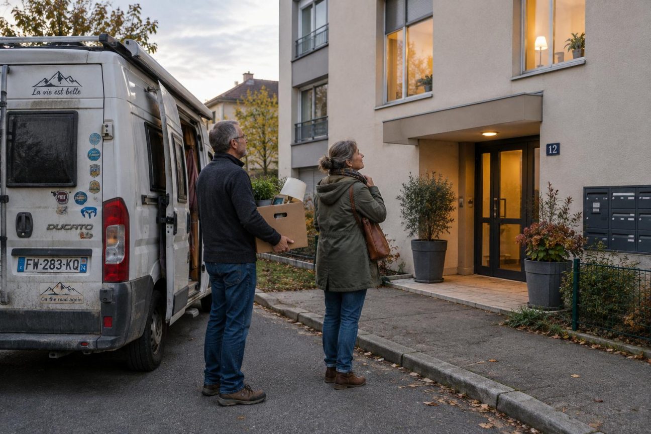 Après avoir sillonné la France pendant six ans, Michel et Anne reviennent à une vie plus classique : « Nous avions plus de plaisir quand nous partions seulement quelques semaines »