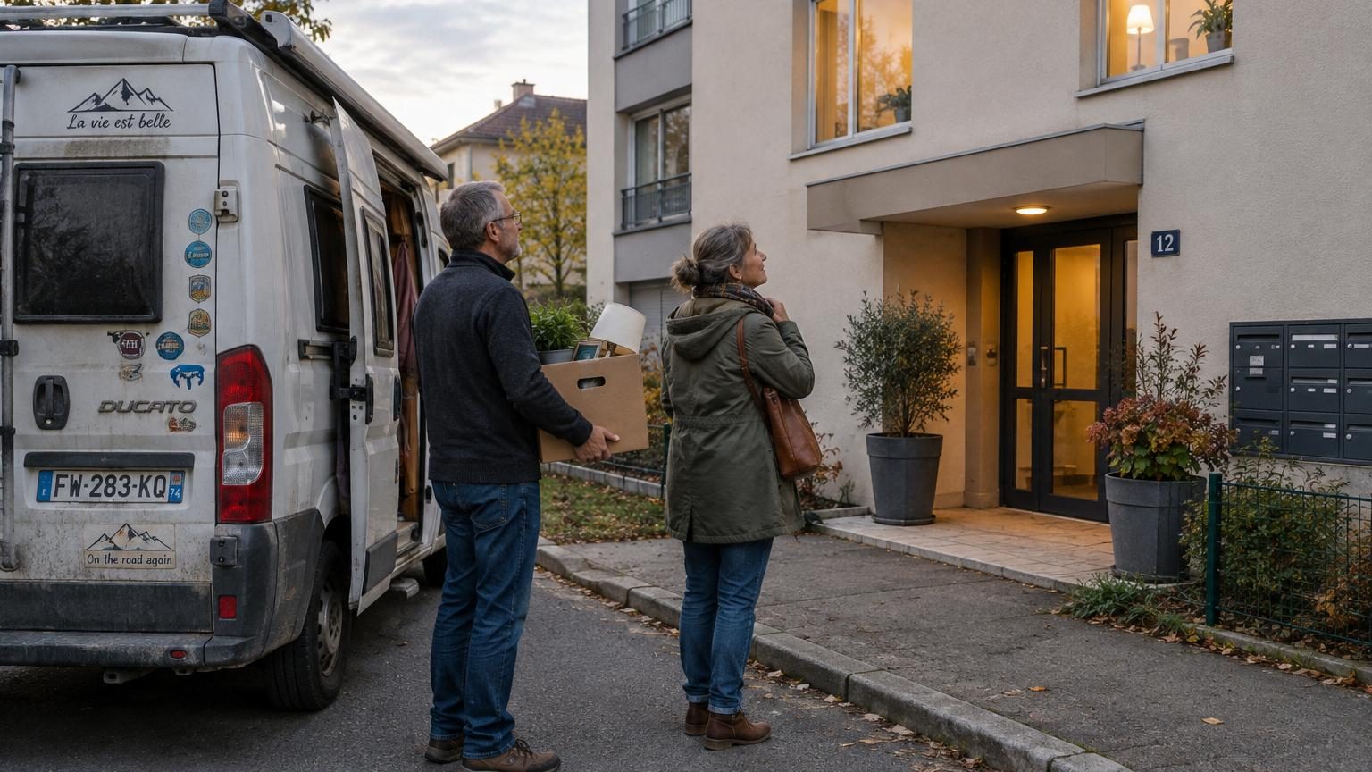 Après avoir sillonné la France pendant six ans, Michel et Anne reviennent à une vie plus classique : « Nous avions plus de plaisir quand nous partions seulement quelques semaines »