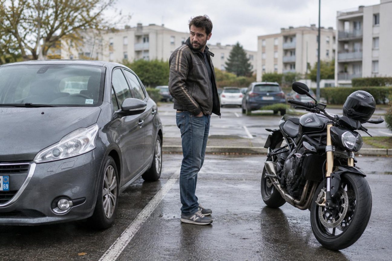Après avoir vendu sa voiture pour acheter une moto, cet automobiliste fait finalement marche arrière : « Je pensais que j’allais rouler tous les jours »