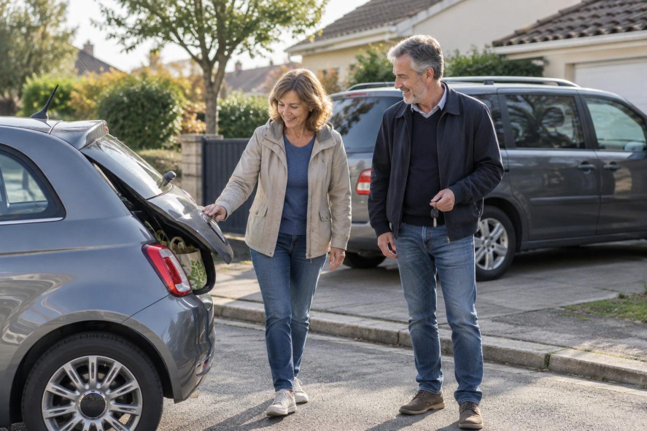 Après cinq voitures familiales, ce couple décide de passer à un modèle beaucoup plus petit : « Les enfants sont partis, nous n’avions plus besoin d’une voiture aussi grande »