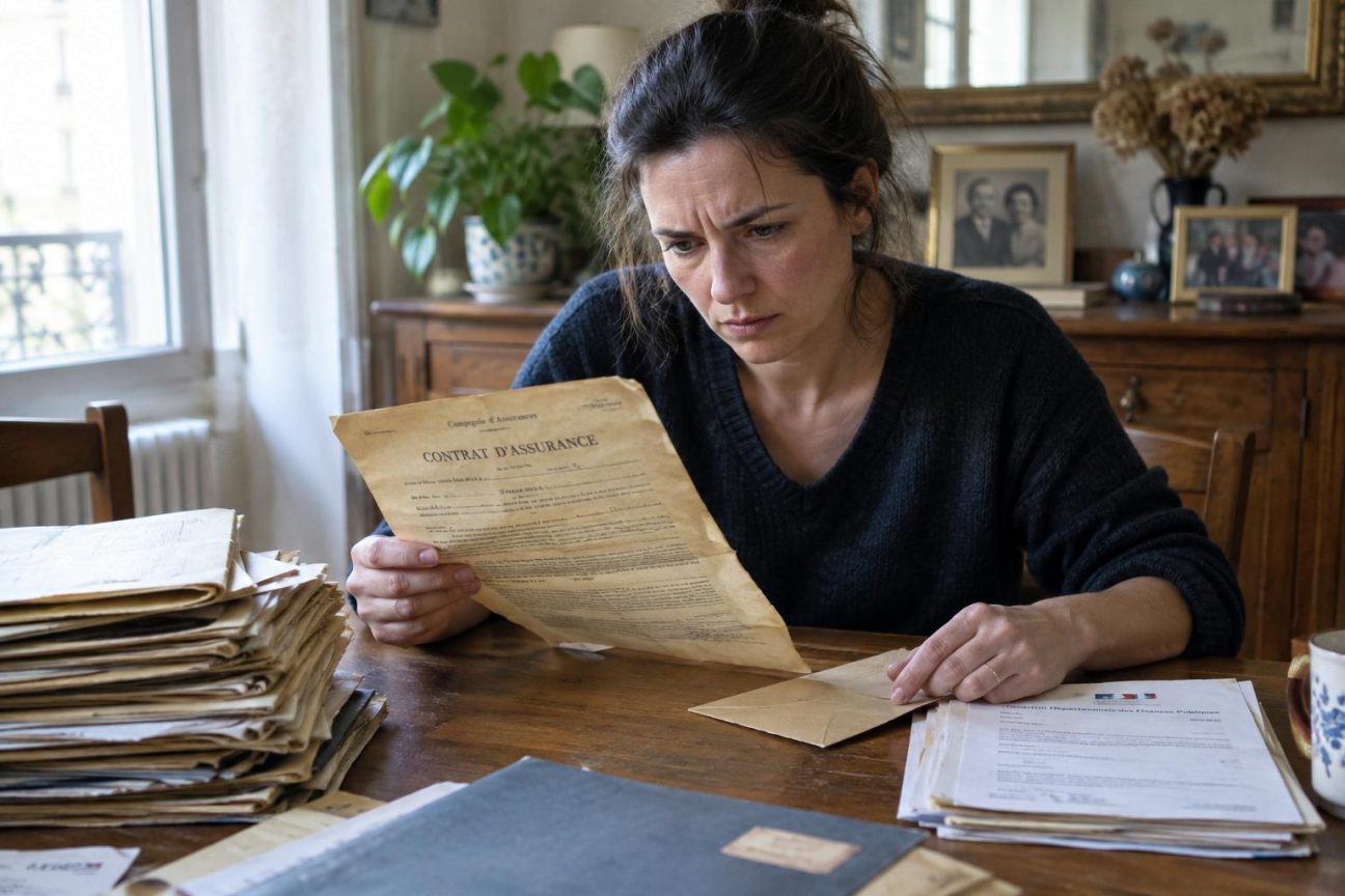 Après le décès de sa mère, Claire découvre une vieille assurance-vie dont personne ne parlait : récupérer les 27 000 euros s’avère beaucoup moins simple que prévu