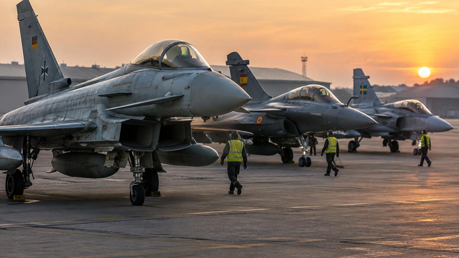 Après l'échec du projet franco-allemand, l'Allemagne s'allie à l'Espagne et à la Suède : ce trio veut dépasser le Rafale