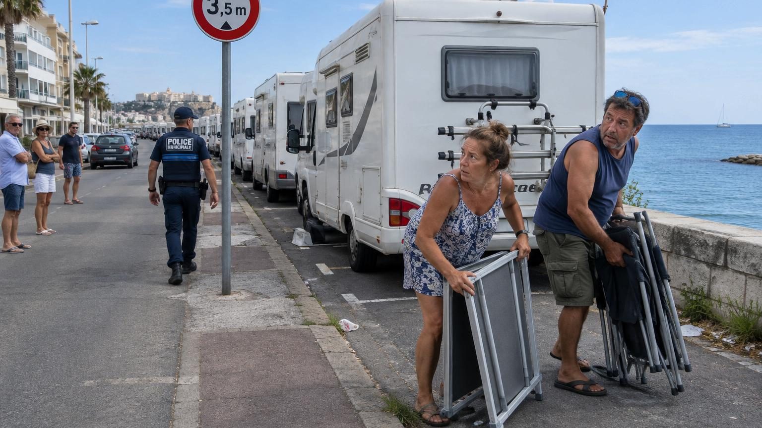 Après les voitures, cette commune s’attaque désormais aux camping-cars : une nouvelle restriction interdit de stationner dans plusieurs endroits très fréquentés