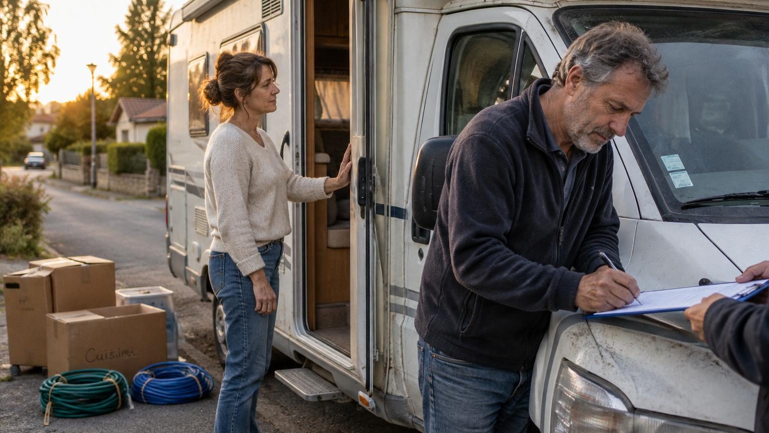 Après neuf ans de vie nomade et plusieurs milliers de kilomètres, Christophe et Isabelle revendent leur camping-car : « Nous passions plus de temps à préparer les départs qu’à profiter des arrivées »