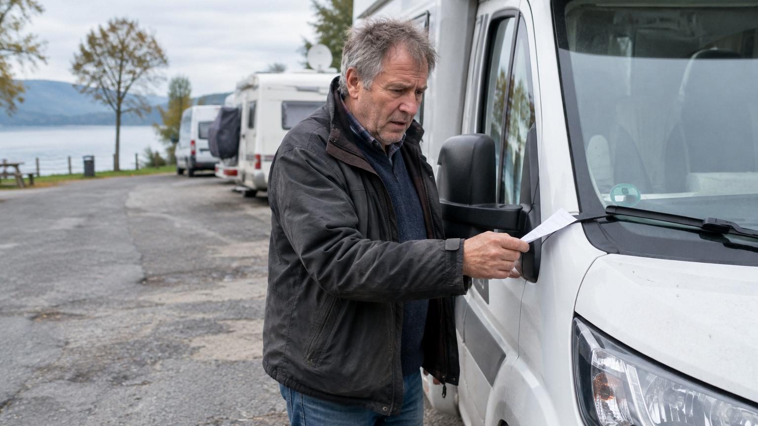 Après plusieurs années sans problème, ce camping-cariste reçoit une amende pour avoir passé la nuit au même endroit : « Je ne savais pas que c’était interdit »
