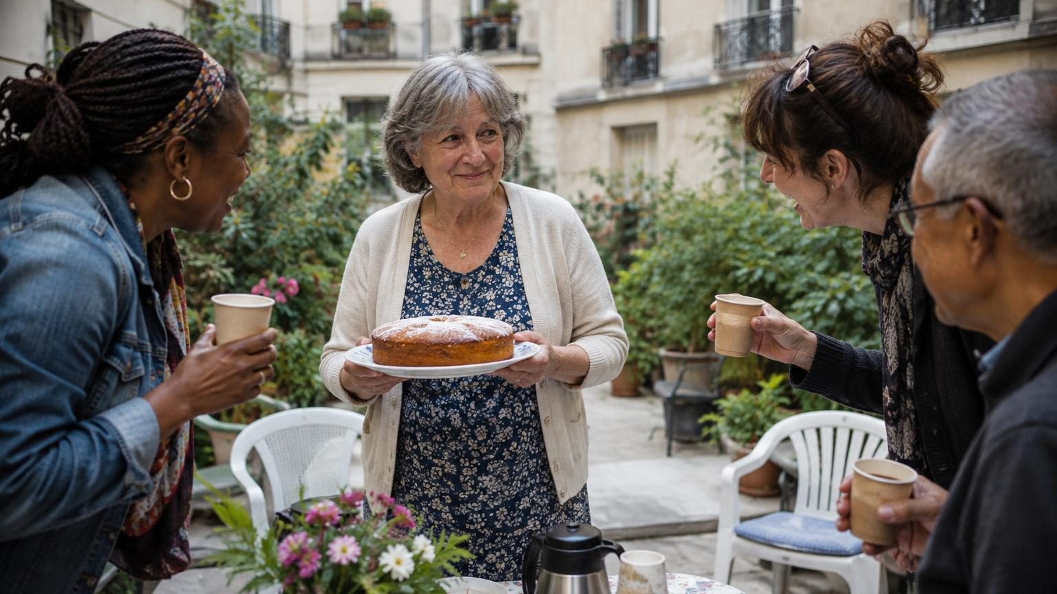Après quatre décennies de travail, cette retraitée réalise qu’elle ne connaissait presque plus ses voisins : « J’ai commencé à recréer une vie sociale complètement différente »