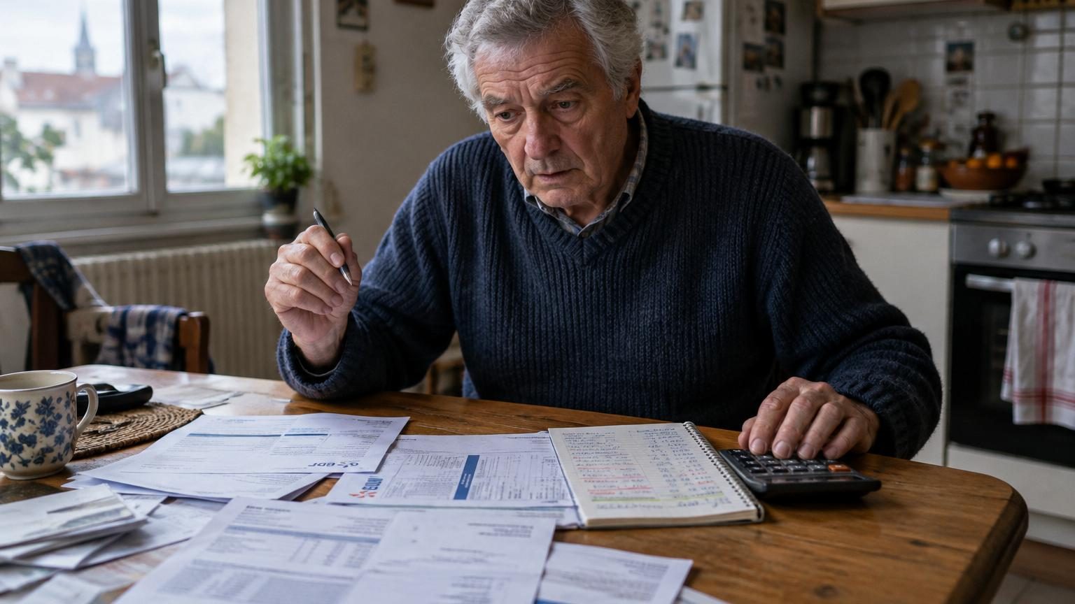 Après quinze ans de retraite, il fait enfin ses comptes : certaines dépenses lui coûtent désormais plus cher que son logement