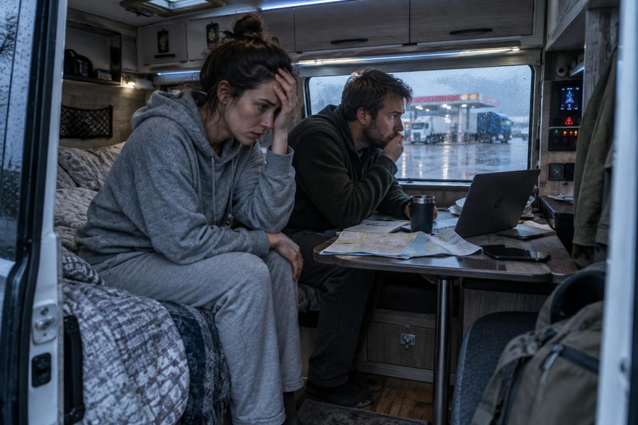Après six camping-cars, ce couple pensait connaître tous les avantages de la vie nomade : « Mais nous avions complètement sous-estimé ce problème »