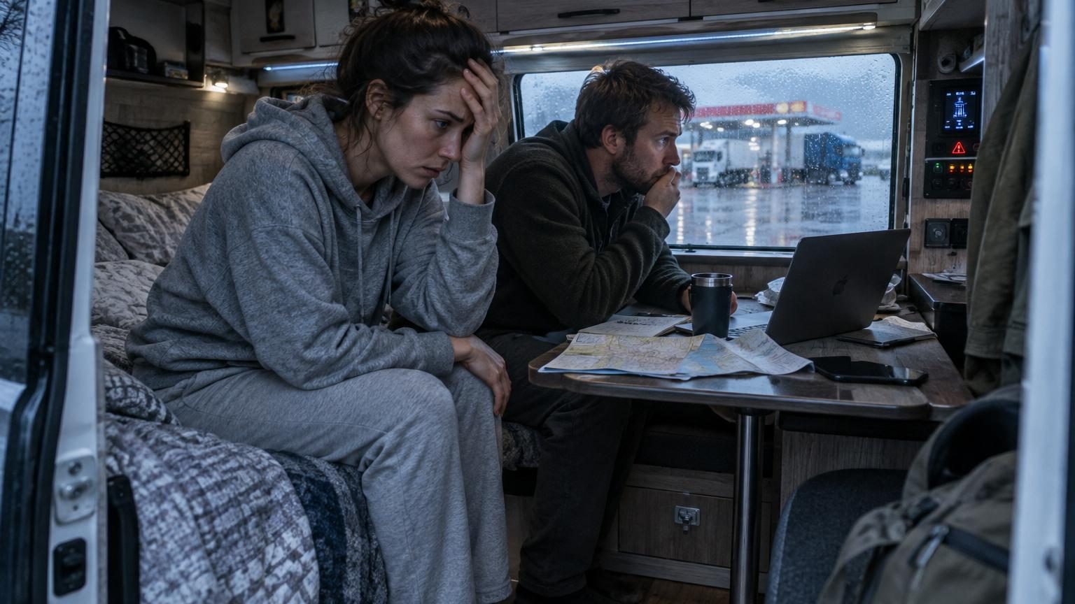 Après six camping-cars, ce couple pensait connaître tous les avantages de la vie nomade : « Mais nous avions complètement sous-estimé ce problème »