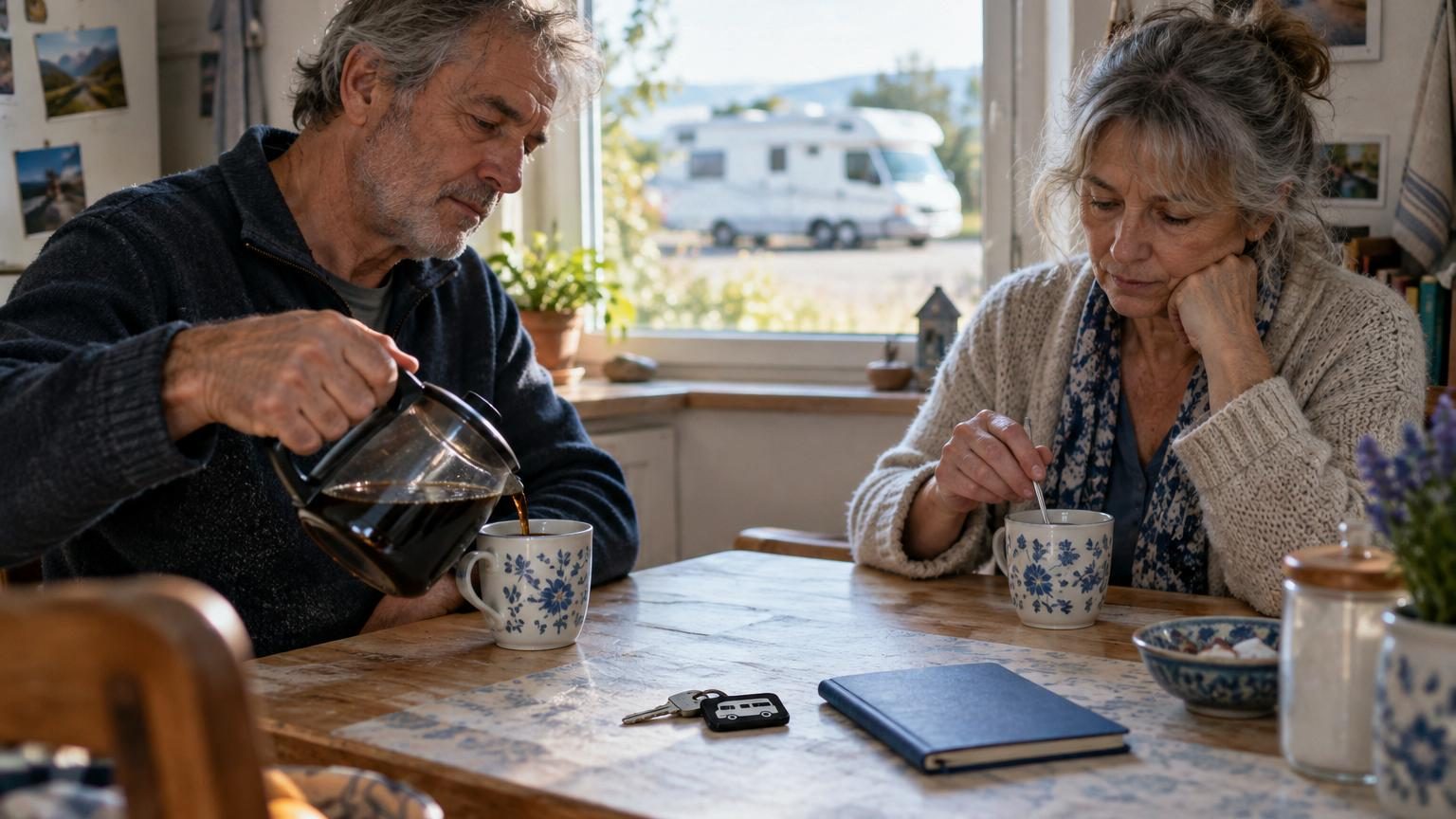 Après six camping-cars et près de 80 000 kilomètres, Jacques et Véronique quittent les routes : « Nous étions toujours en train de préparer demain au lieu de vivre aujourd’hui »