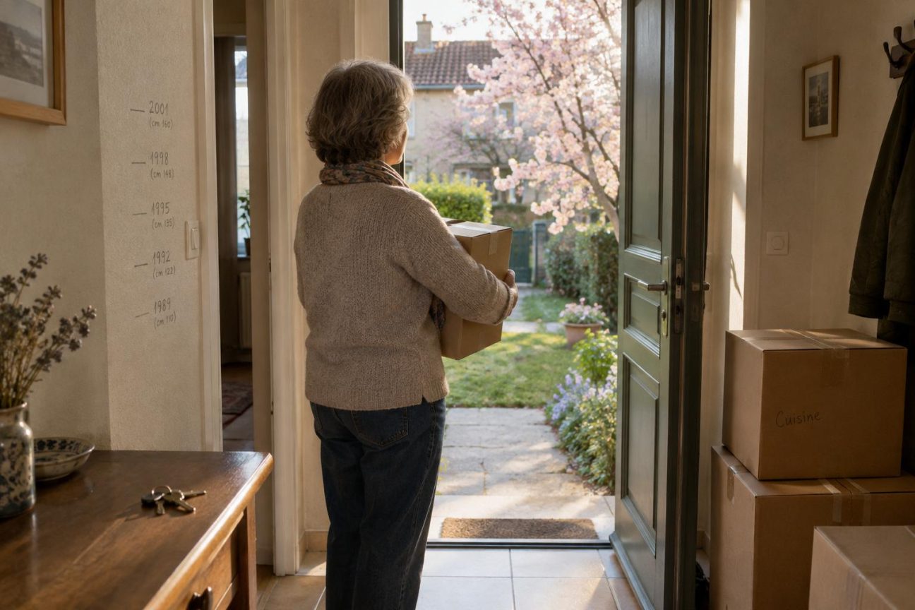 Après une carrière de 38 ans, cette retraitée quitte finalement la maison où elle avait élevé ses enfants : « Elle était devenue trop grande pour moi »