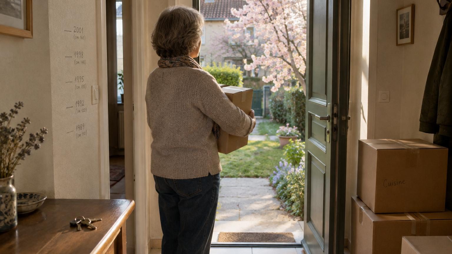 Après une carrière de 38 ans, cette retraitée quitte finalement la maison où elle avait élevé ses enfants : « Elle était devenue trop grande pour moi »
