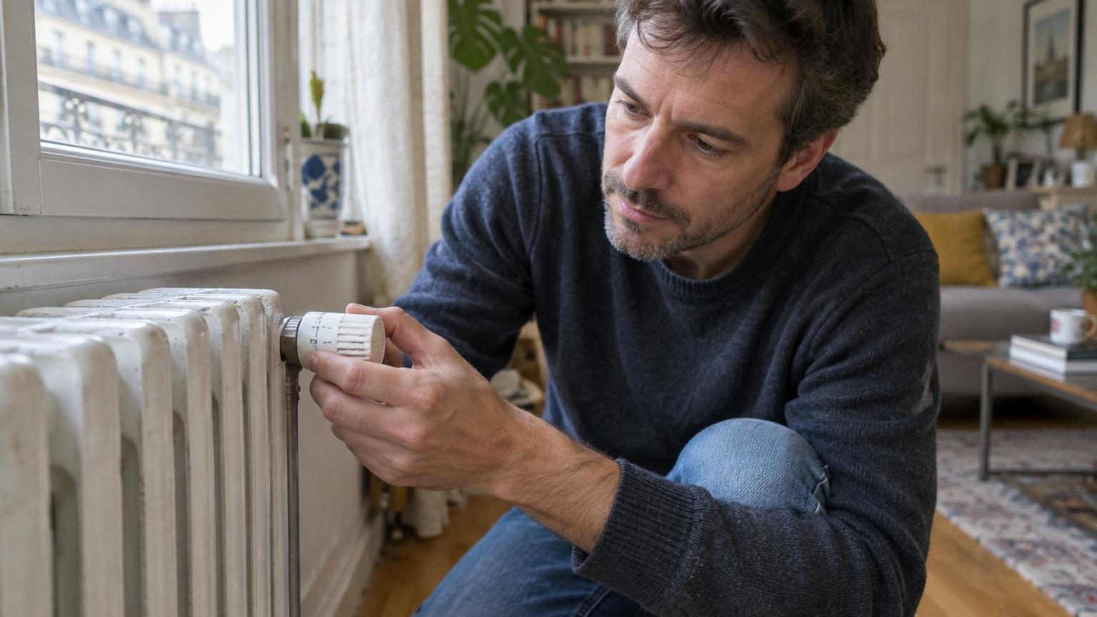 Avant de rallumer le chauffage, il vérifie cette petite pièce de chaque radiateur : son geste peut changer la consommation