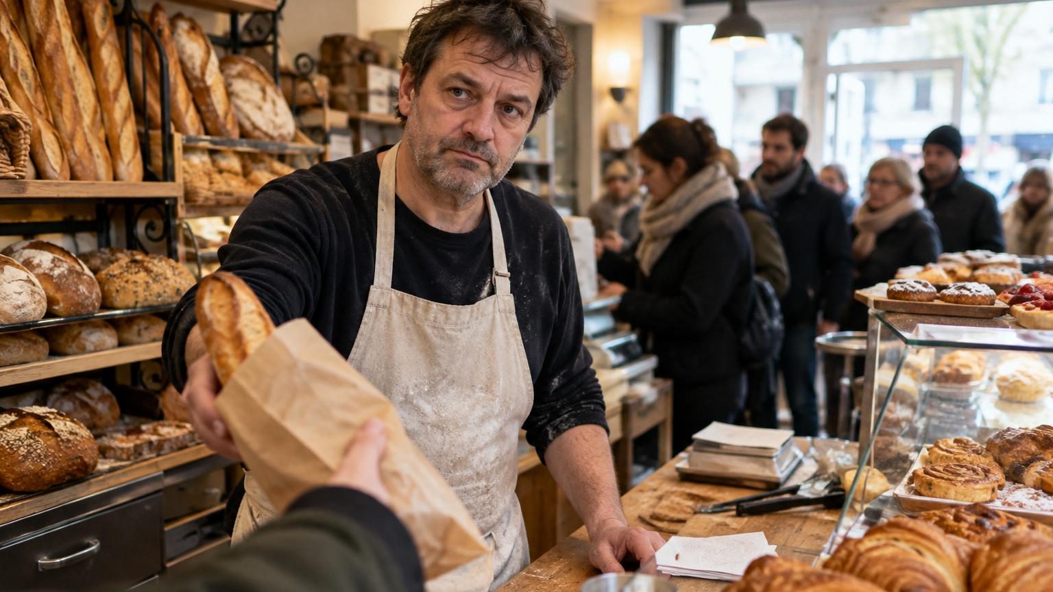 Boulanger depuis des années, il n'en peut plus d'une phrase répétée par les clients au comptoir en 2026 : « ce n'est pas une question de prix »