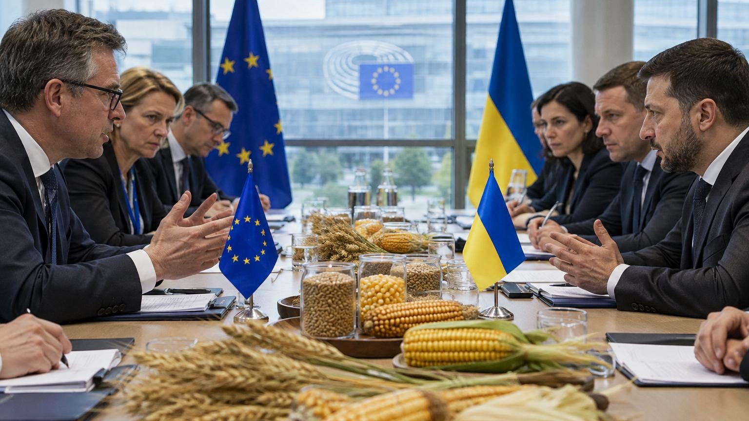 Bruxelles veut limiter ses produits agricoles : Kiev refuse une adhésion à l'UE avec des barrières permanentes