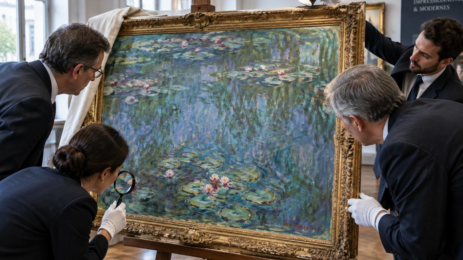Cachée pendant près d'un siècle, une toile de Monet refait surface à Paris : elle pourrait dépasser les 30 millions d'euros