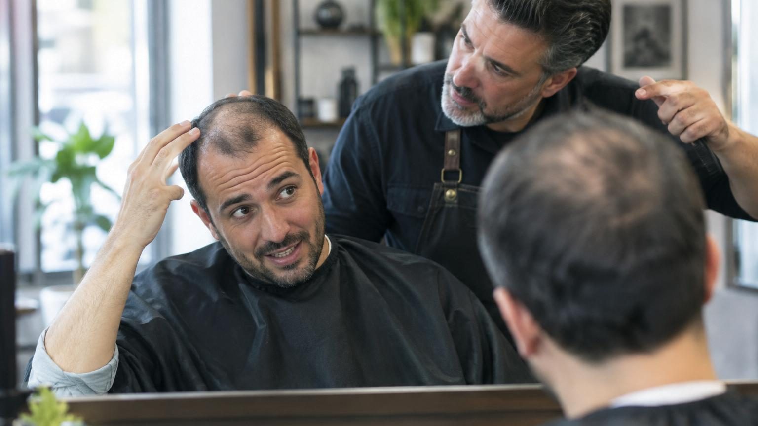 Calvitie : ce n&rsquo;est pas le fait de perdre ses cheveux qui compte, mais l&rsquo;endroit où vous les perdez