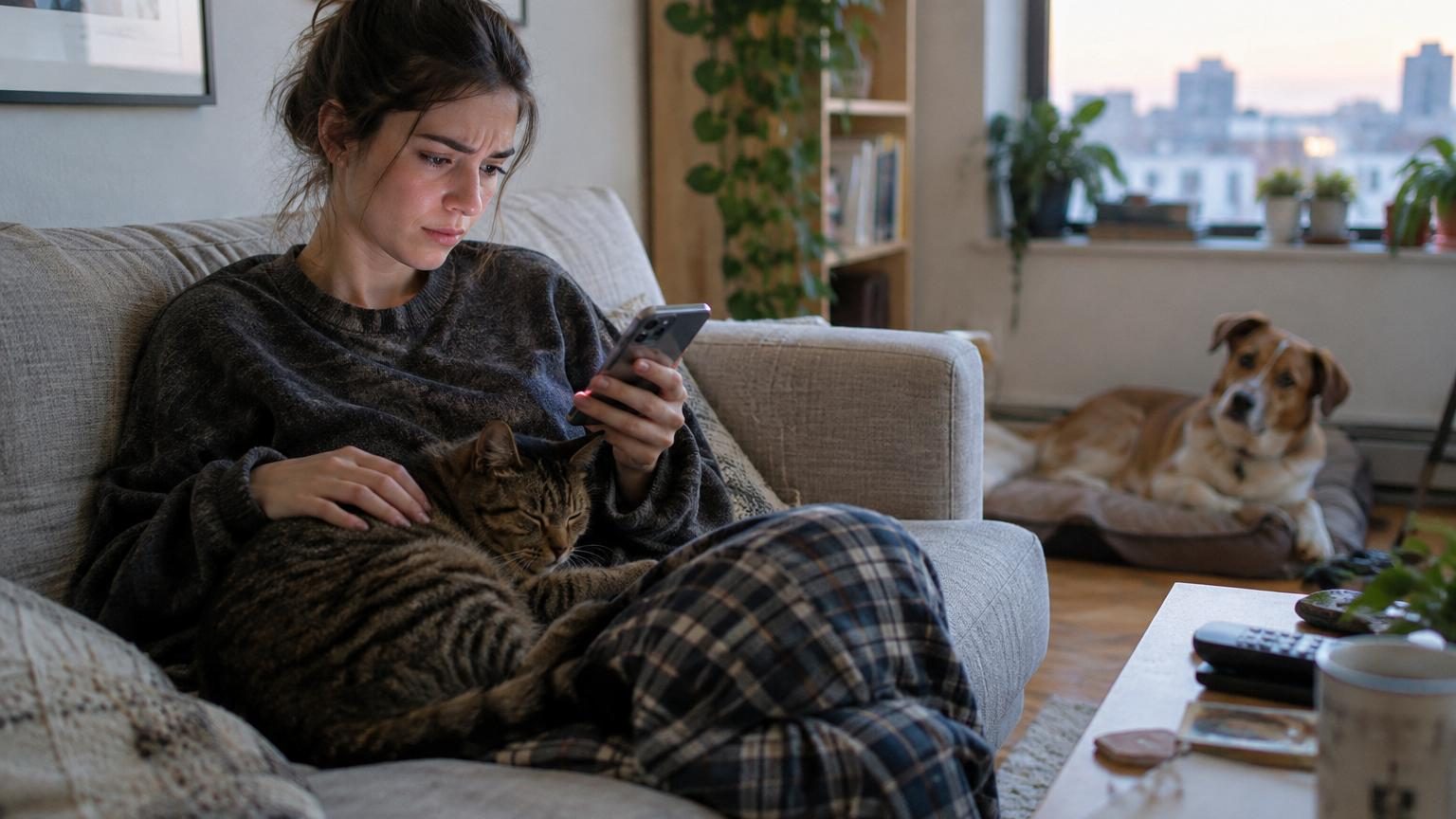 Caresser son chat améliore l'humeur, mais une étude révèle un effet inattendu sur le stress que le chien ne provoque pas
