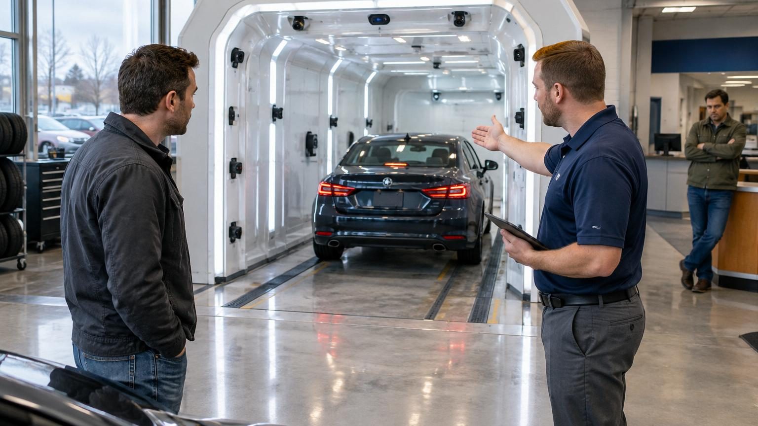 Ce concessionnaire scanne votre voiture gratuitement en quelques secondes grâce à l'IA : les clients de loueurs, eux, se méfient