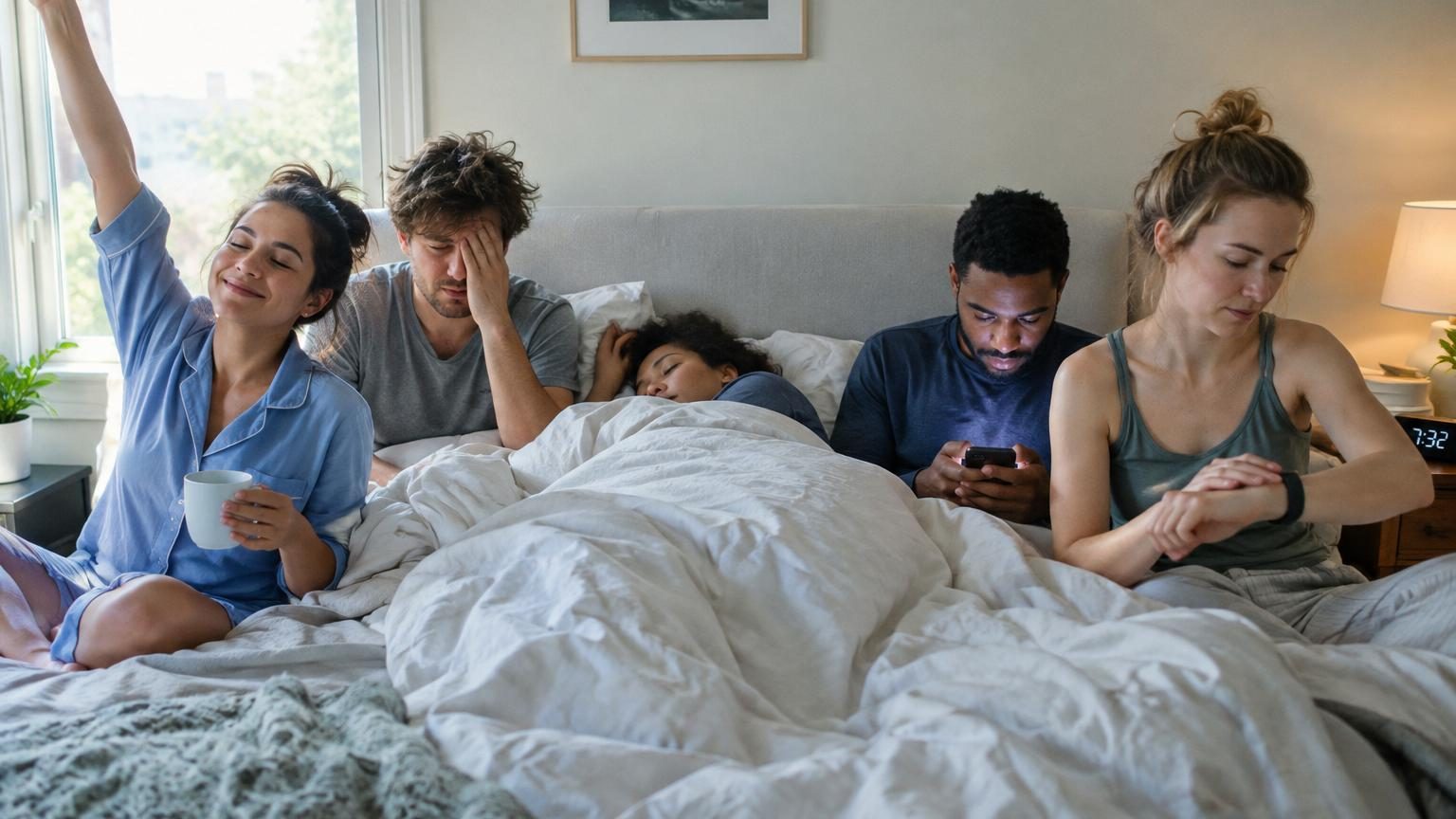 Ce n'est ni lève-tôt ni couche-tard : une étude identifie 5 types de dormeurs et ce que le vôtre dit de votre santé