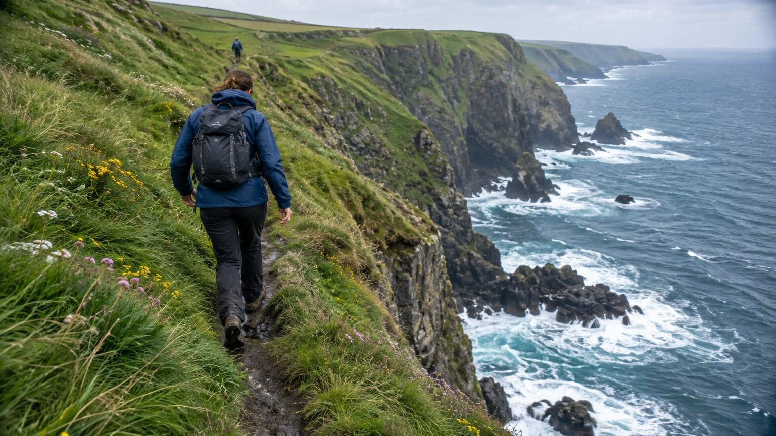 Ce sentier anglais long de plusieurs kilomètres se traverse depuis des siècles : le vrai danger n'est ni la pente ni la météo