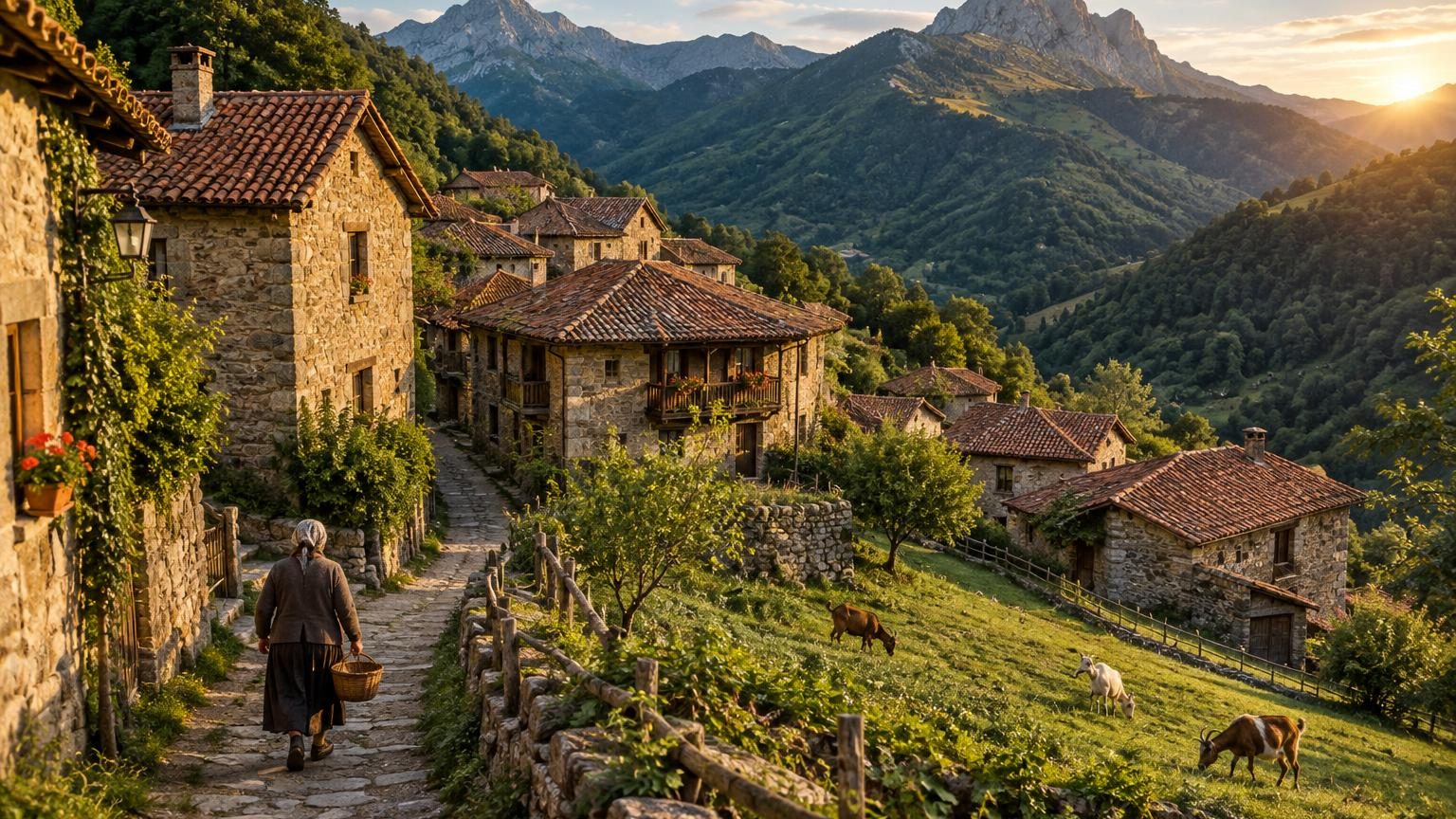 Ce village de 50 habitants a servi de décor au foyer de Heidi : voici où il se cache en Espagne