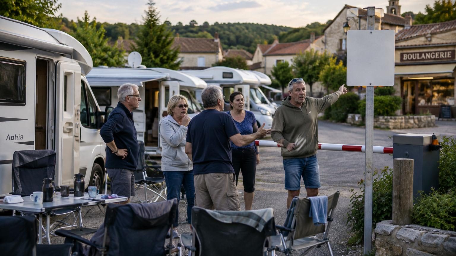 Cette aire de camping-car était complète chaque week-end : elle ferme pourtant après une décision locale qui risque de provoquer la colère des habitués
