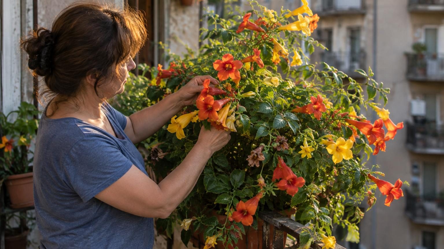 Cette fleur tropicale fleurit jusqu&rsquo;à l&rsquo;automne sur un balcon terne : voici pourquoi les jardiniers la plantent en masse